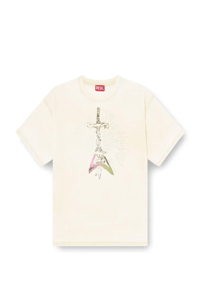 t-boxt-t18 T-shirt con stampa spada