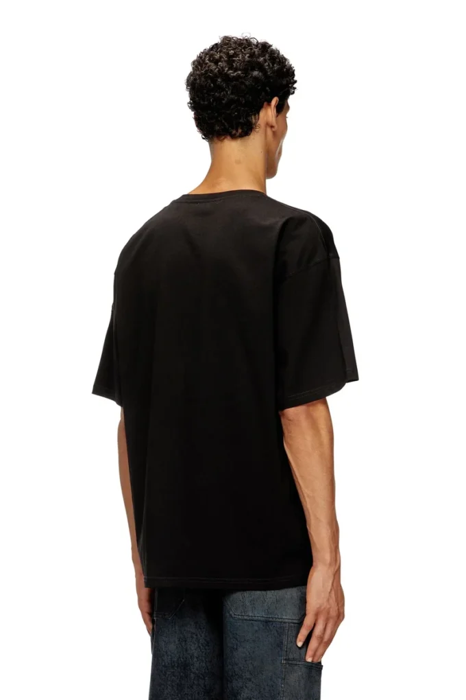 t-boxt-t21 T-shirt in cotone con stampa bocca di squalo