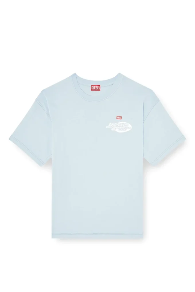 t-boxt-t23 T-shirt in cotone con stampa grafica