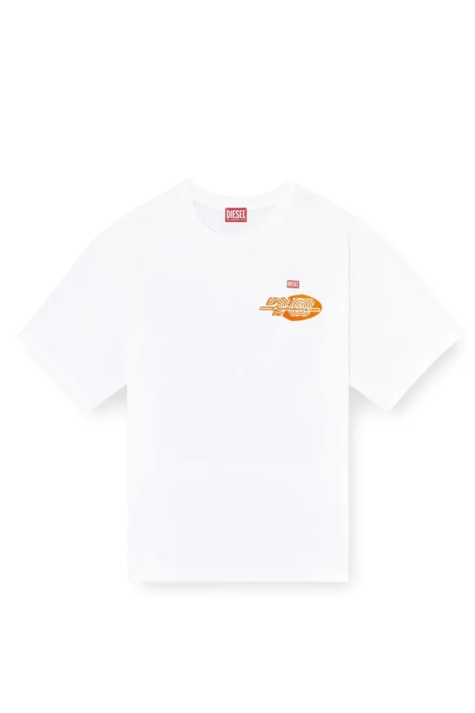 t-boxt-t23 T-shirt in cotone con stampa grafica