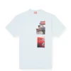 t-boxt-t3 T-shirt con patch fotografiche con logo