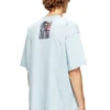 t-boxt-t3 T-shirt con patch fotografiche con logo