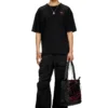 t-boxt-t6 T-shirt con Oval D rosso