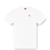 t-boxt-t6 T-shirt con Oval D rosso
