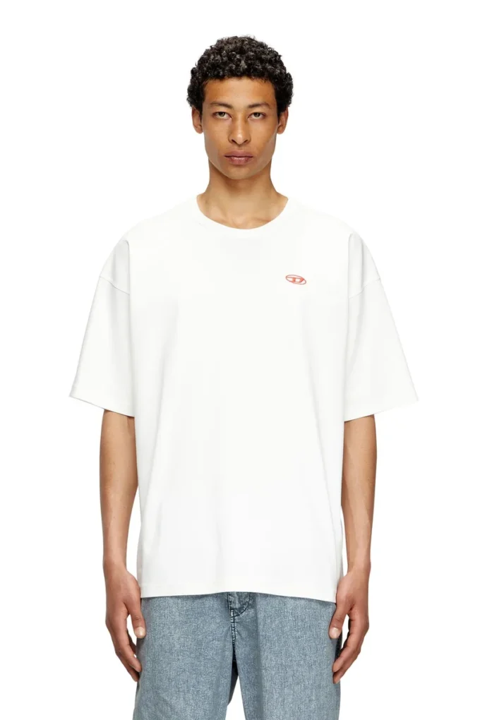 t-boxt-t6 T-shirt con Oval D rosso