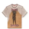 t-boxt-v12 T-shirt morbida con stampa e borchie