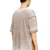 t-boxt-v12 T-shirt morbida con stampa e borchie