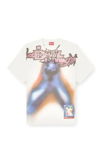 t-boxt-v13 T-shirt comoda in cotone con stampa digitale