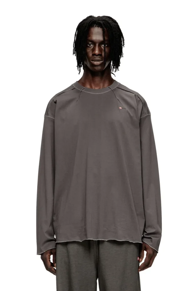 t-crahor-boxt-ls-t1 T-shirt in cotone