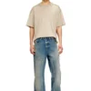 t-crahor-boxt-t1 T-shirt in cotone con micro ricami
