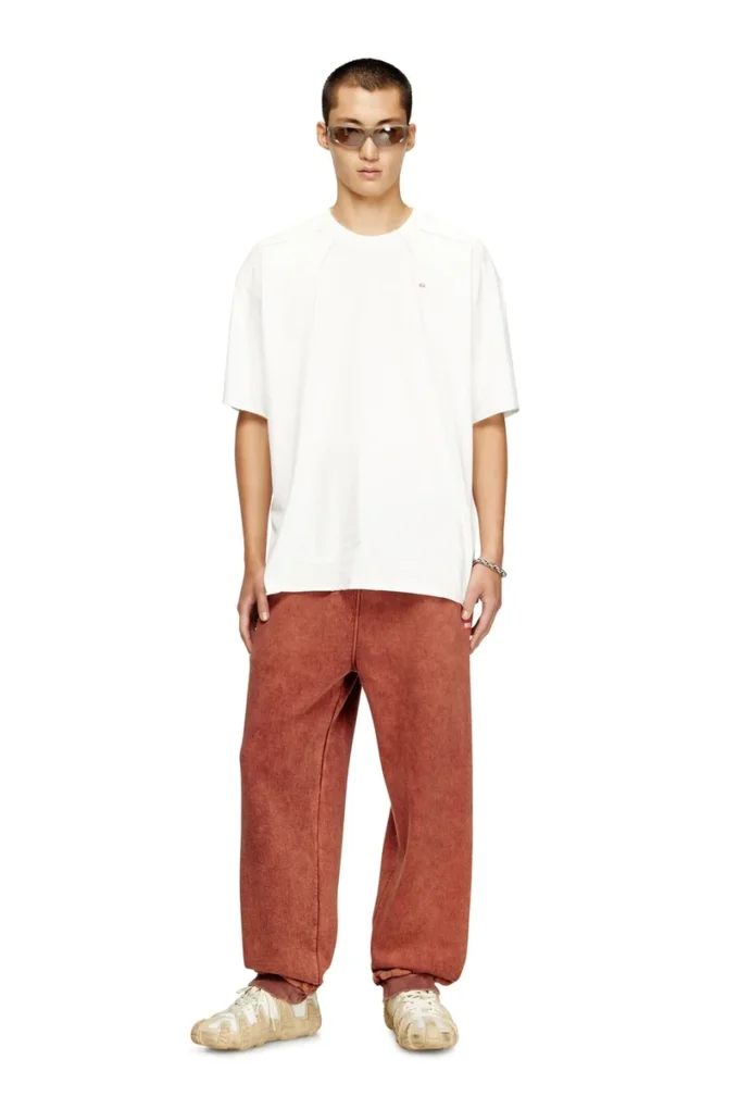 t-crahor-boxt-t1 T-shirt in cotone con micro ricami