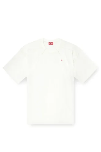 t-crahor-boxt-t1 T-shirt in cotone con micro ricami
