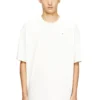 t-crahor-boxt-t1 T-shirt in cotone con micro ricami