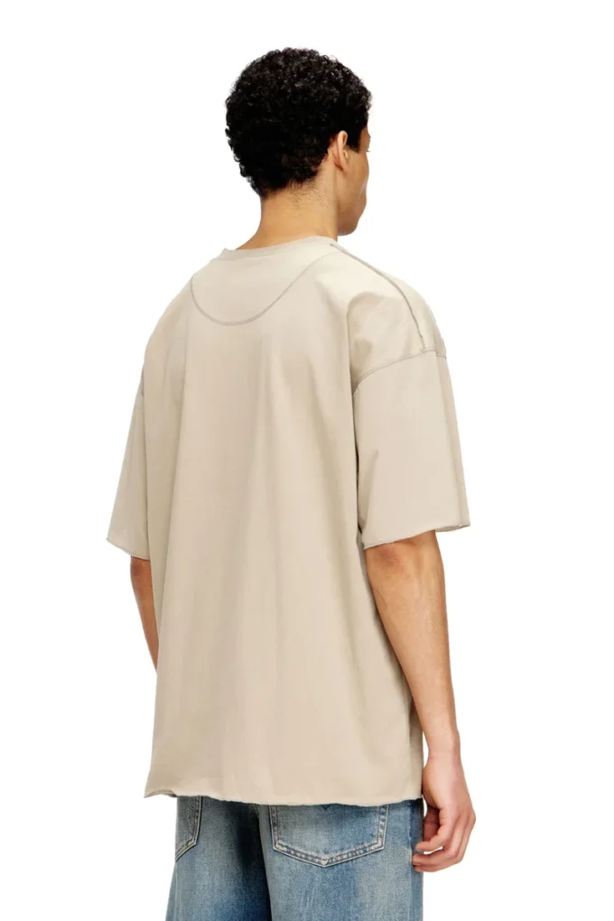 t-crahor-boxt-t1 T-shirt in cotone con micro ricami