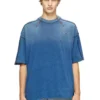 t-craoxt T-shirt in cotone con cuciture overlock a contrasto t-craoxt T-shirt in cotone con cuciture overlock a contrasto