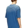 t-craoxt T-shirt in cotone con cuciture overlock a contrasto t-craoxt T-shirt in cotone con cuciture overlock a contrasto