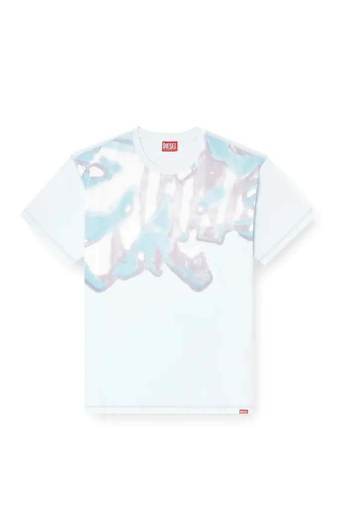 t-gaspard-ihbj T-shirt con stampa grafica sbiadita t-gaspard-ihbj T-shirt con stampa grafica sbiadita