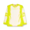 t-hassan-ls-a T-shirt in nylon a maniche lunghe con stampa del testo di una canzone t-hassan-ls-a T-shirt in nylon a maniche lunghe con stampa del testo di una canzone