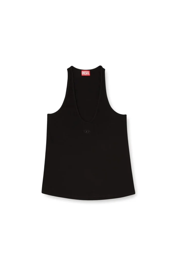 t-ipsya-lkds Canotta a costine con Oval D t-ipsya-lkds Canotta a costine con Oval D