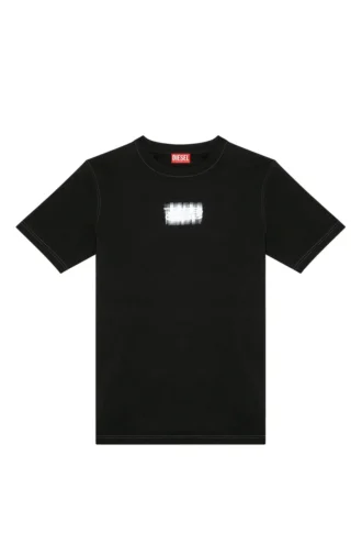 t-just-n4 T-shirt con logo floccato in cotone biologico t-just-n4 T-shirt con logo floccato in cotone biologico