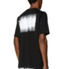 t-just-n4 T-shirt con logo floccato in cotone biologico t-just-n4 T-shirt con logo floccato in cotone biologico