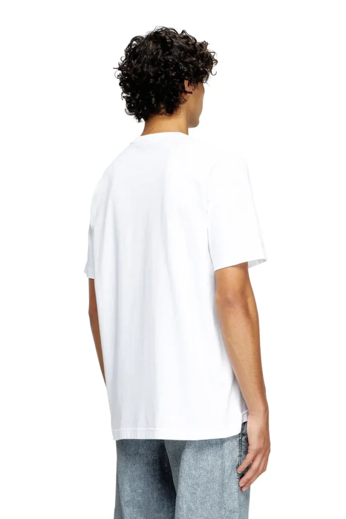 t-just-od T-shirt con logo stampato a iniezione t-just-od T-shirt con logo stampato a iniezione