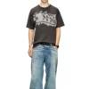 t-leonard-ihbj T-shirt con stampa graffiti