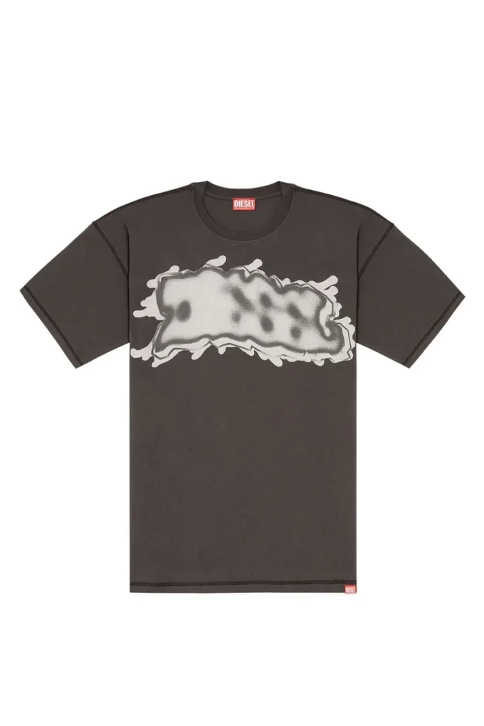 t-leonard-ihbj T-shirt con stampa graffiti