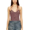 t-ley Body con tanga in jersey a costine marmorizzato t-ley Body con tanga in jersey a costine marmorizzato