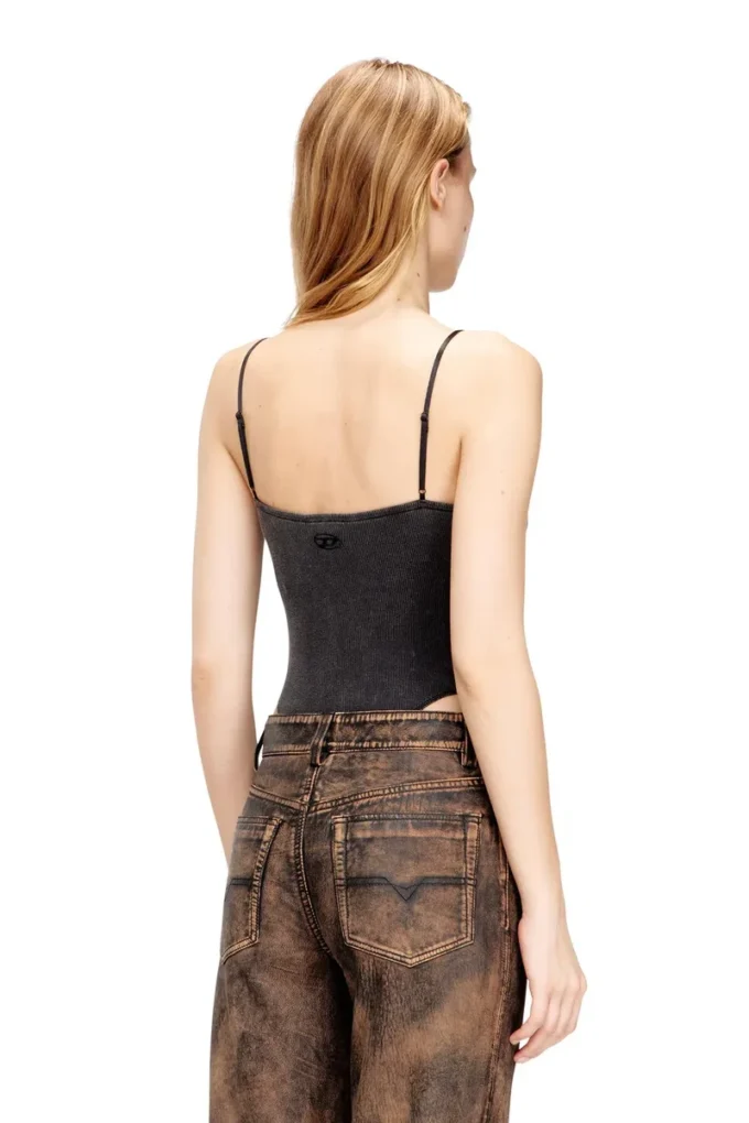 t-ley Body con tanga in jersey a costine marmorizzato t-ley Body con tanga in jersey a costine marmorizzato