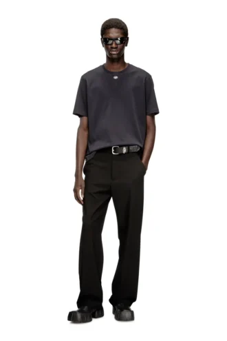 t-madjust-tr T-shirt regular con girocollo e Oval D