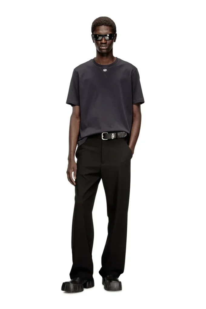 t-madjust-tr T-shirt regular con girocollo e Oval D t-madjust-tr T-shirt regular con girocollo e Oval D