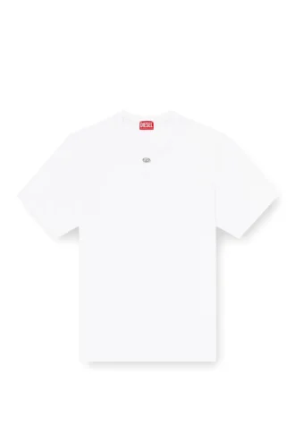 t-madjust-tr T-shirt regular con girocollo e Oval D