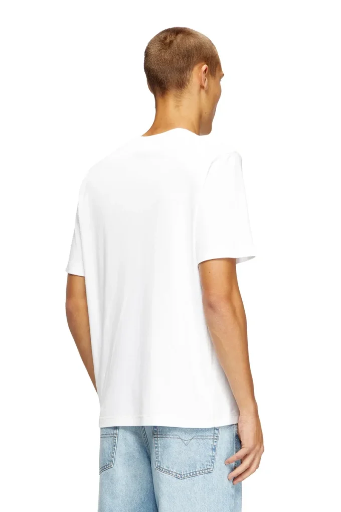 t-madjust-tr T-shirt regular con girocollo e Oval D