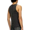 t-mely-sl Canotta in jersey effetto denim t-mely-sl Canotta in jersey effetto denim