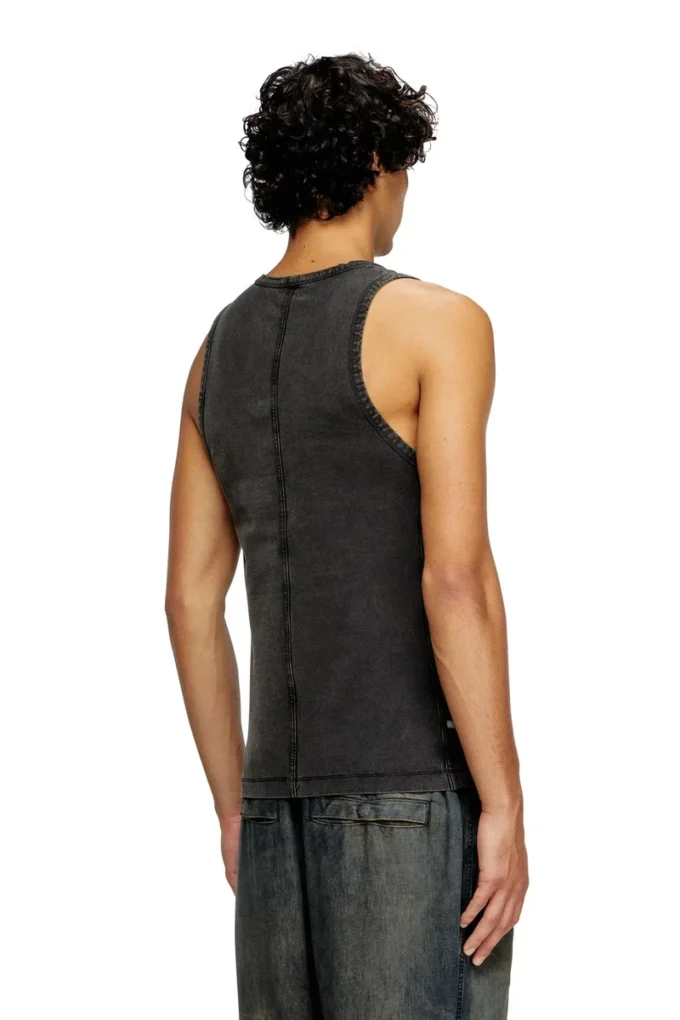 t-mely-sl Canotta in jersey effetto denim t-mely-sl Canotta in jersey effetto denim