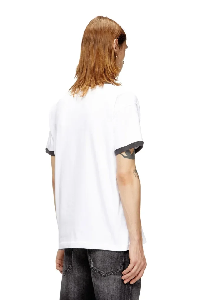 t-norm-cuff T-shirt in cotone con stampa digitale t-norm-cuff T-shirt in cotone con stampa digitale