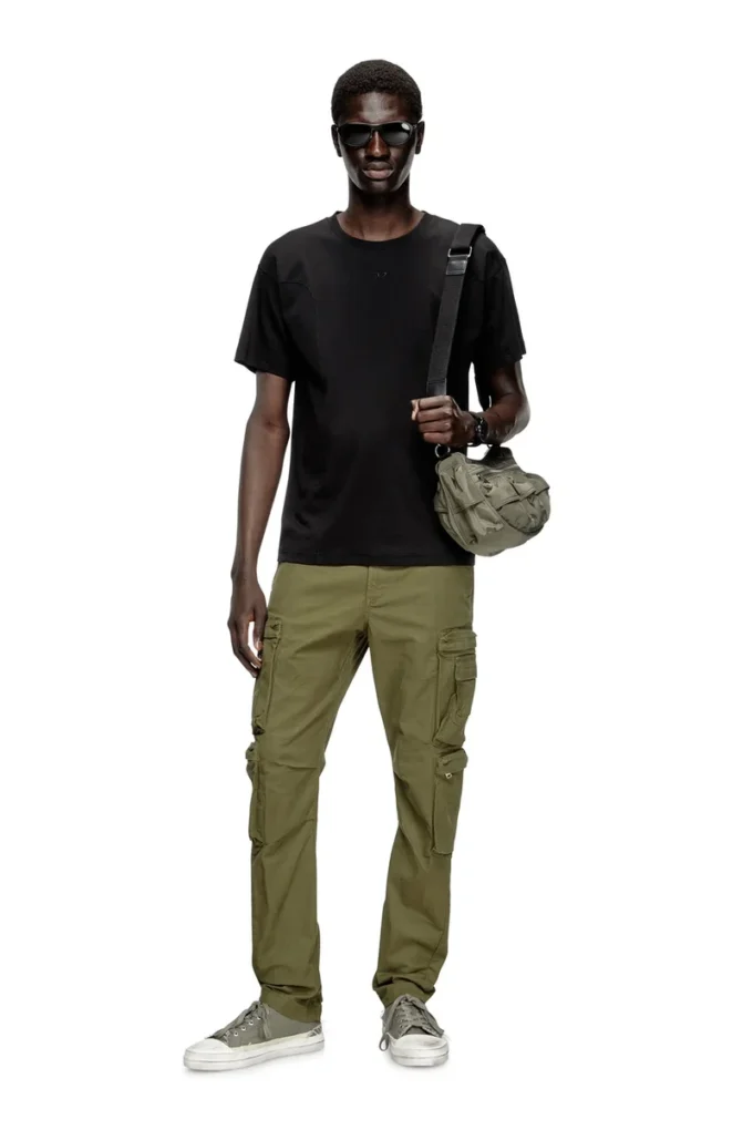 t-norm-int T-shirt a maniche corte con inserti