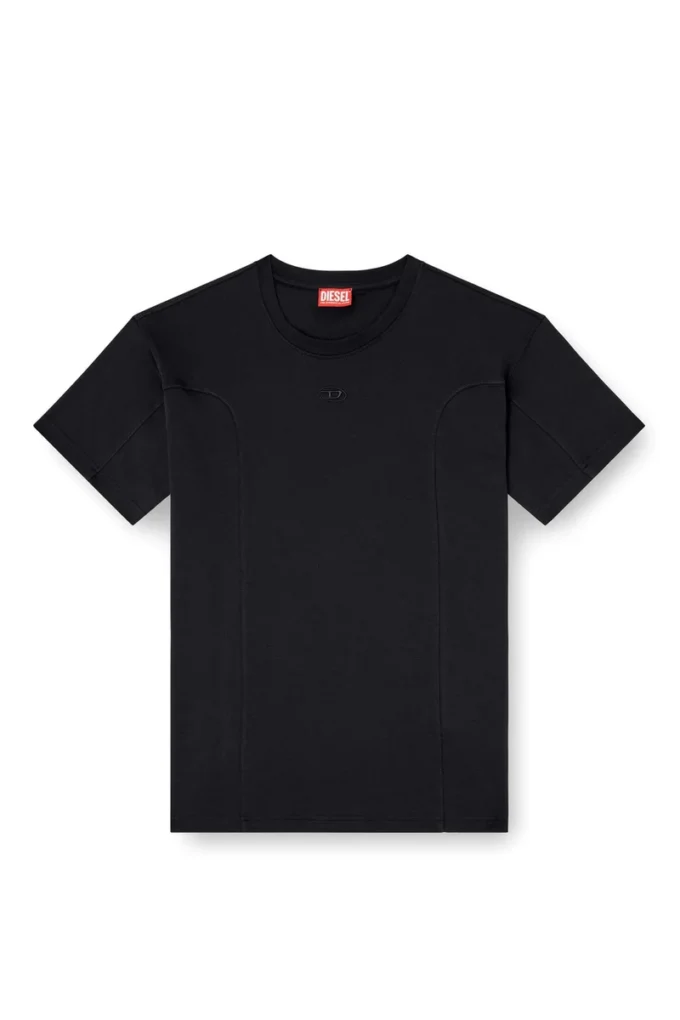 t-norm-int T-shirt a maniche corte con inserti