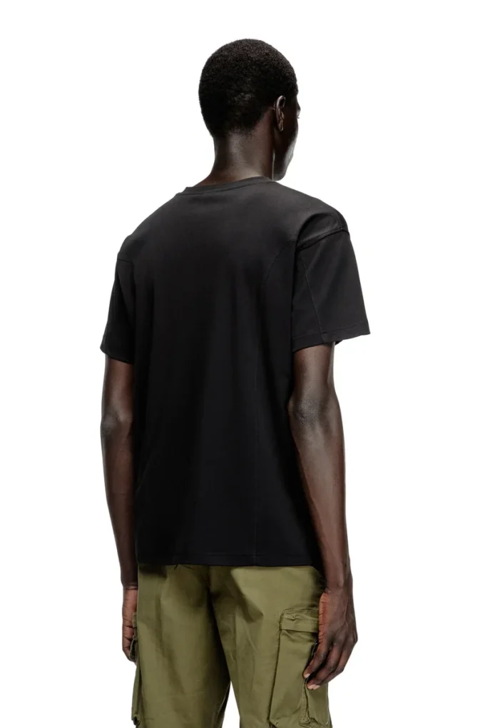 t-norm-int T-shirt a maniche corte con inserti