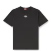 t-norm-iod T-shirt leggera in cotone con logo Oval D metallizzato