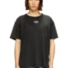t-norm-iod T-shirt leggera in cotone con logo Oval D metallizzato