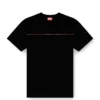 t-norm-piping T-shirt con bordino a contrasto