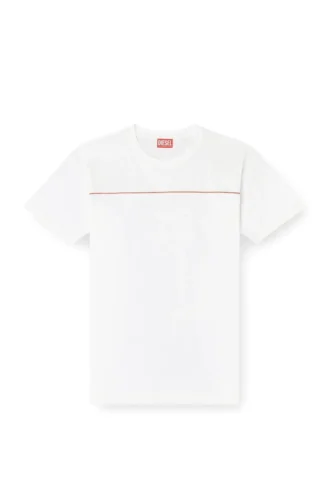 t-norm-piping T-shirt con bordino a contrasto