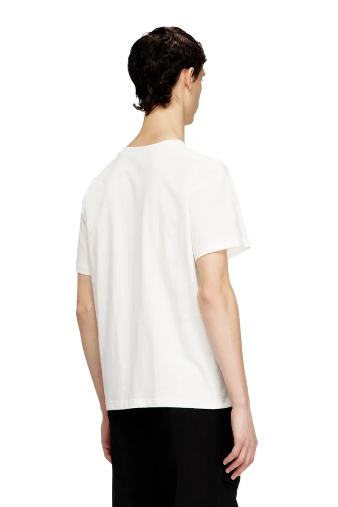 t-norm-piping T-shirt con bordino a contrasto
