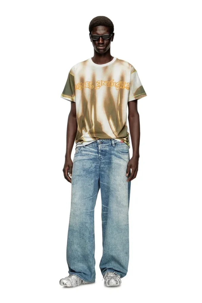 t-norm-show T-shirt con stampa graffiti