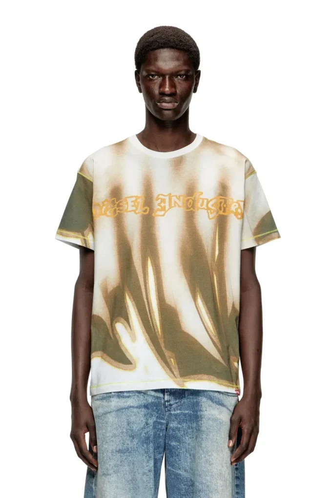 t-norm-show T-shirt con stampa graffiti
