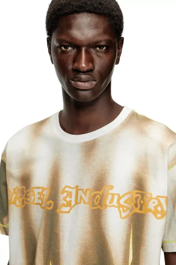 t-norm-show T-shirt con stampa graffiti