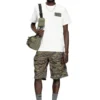 t-norm-t3 T-shirt con patch logo mimetico t-norm-t3 T-shirt con patch logo mimetico