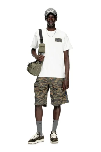 t-norm-t3 T-shirt con patch logo mimetico